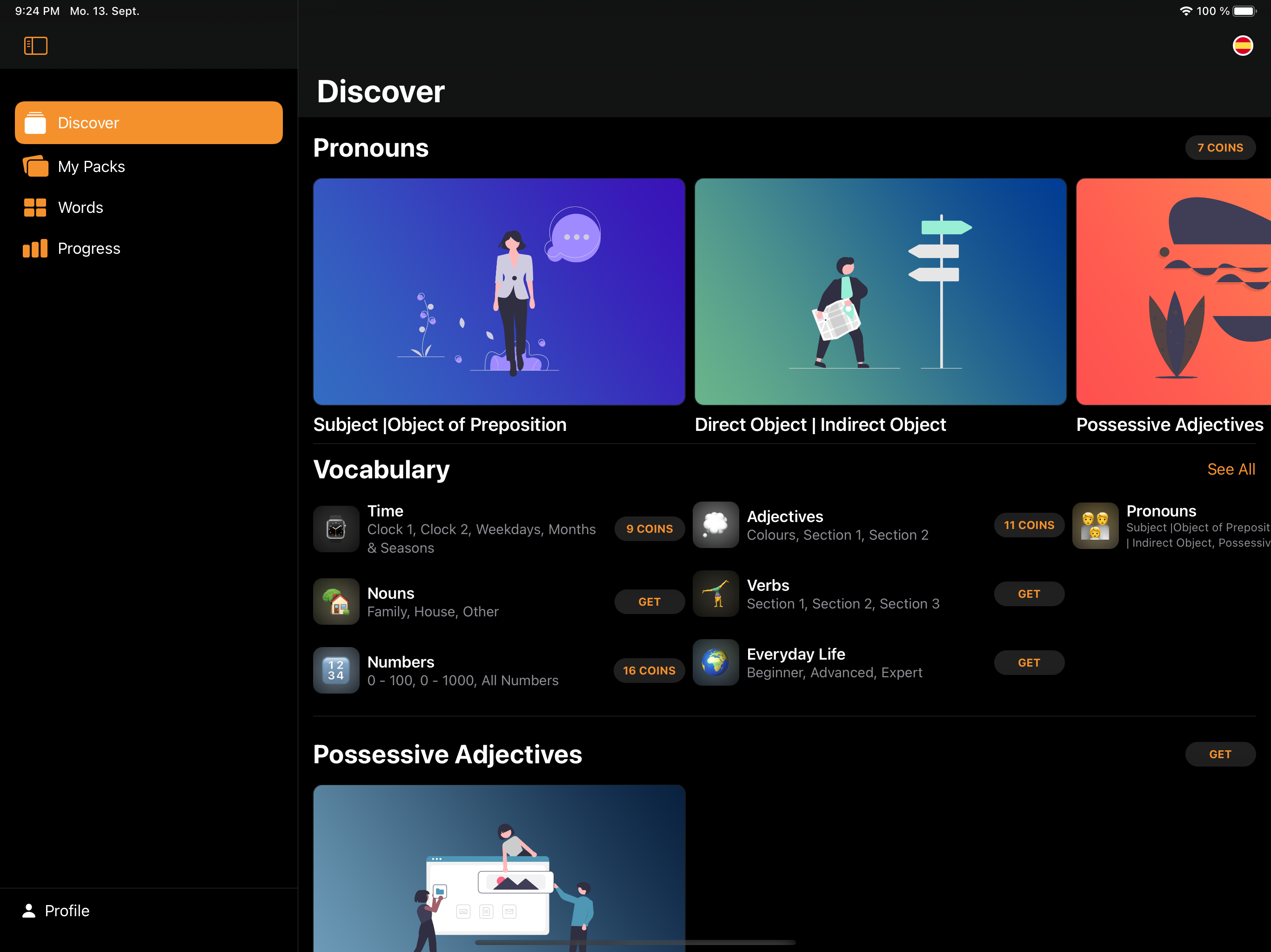 Lengo discover iPad